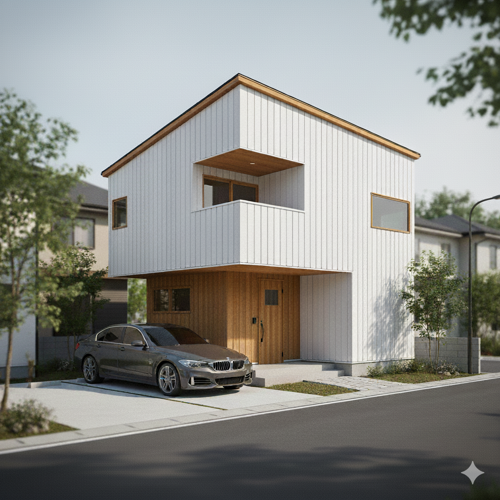 2階オーバーハングプラン